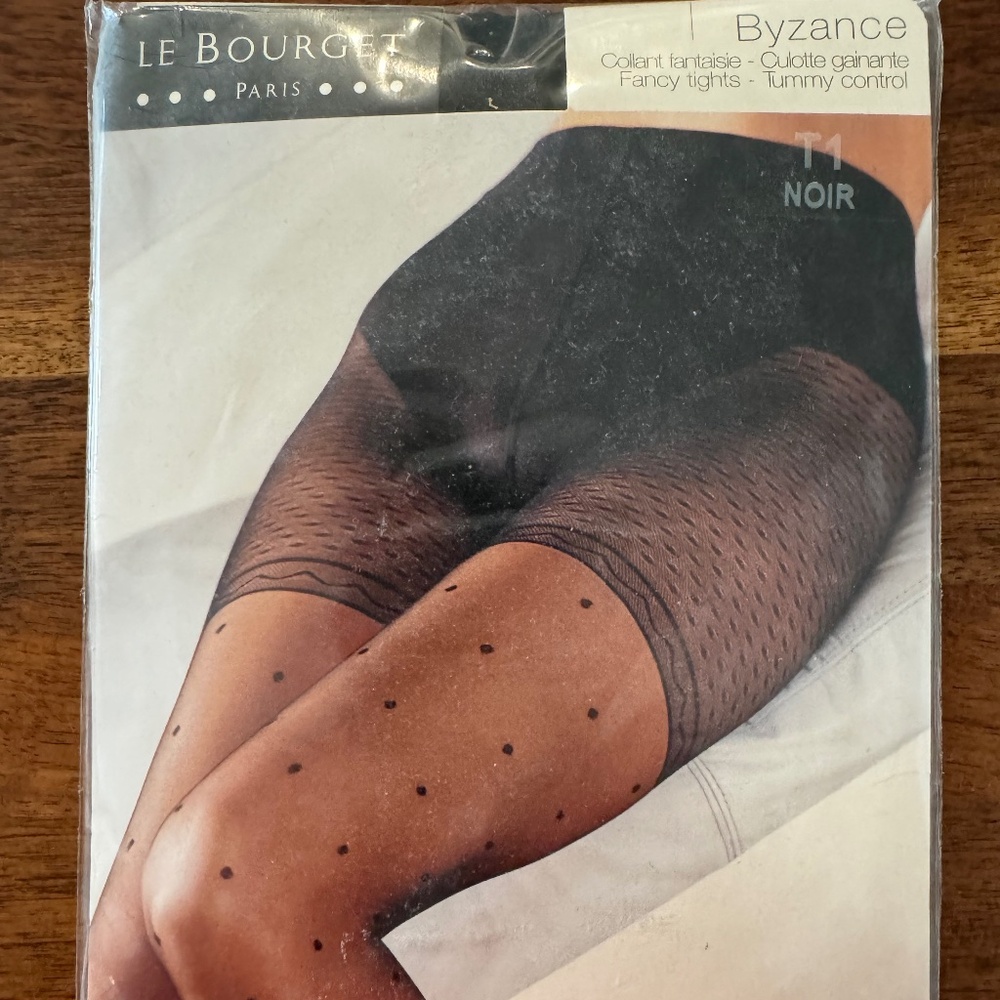 LE BOURGET - Byzance Fancy Tights, Noir, T-1